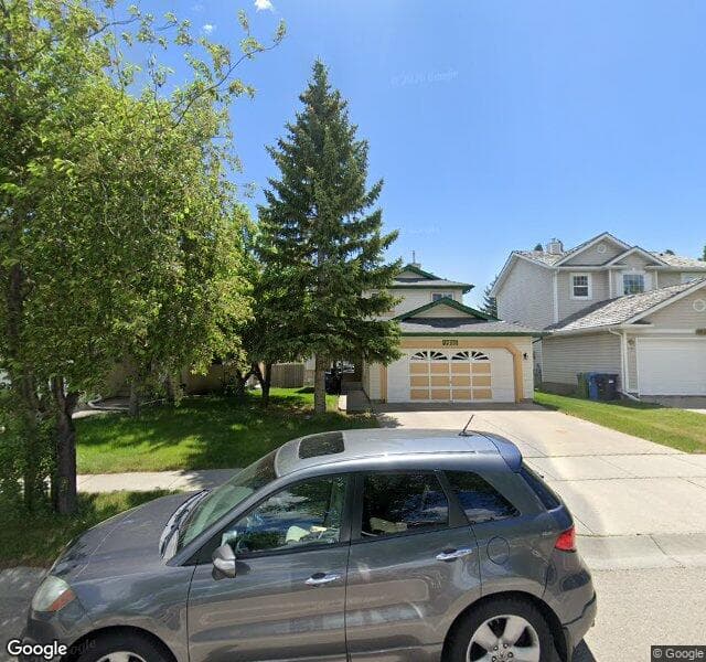 Street view of 9986 Hidden Valley Drive NW, Calgary