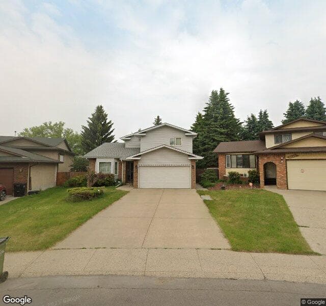 Street view of 1408 57 Street NW, Edmonton