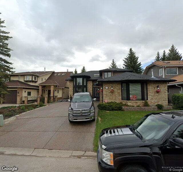 Street view of 903 Shawnee Drive SW, Calgary