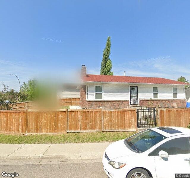 Street view of 236 Pinemill Way NE, Calgary