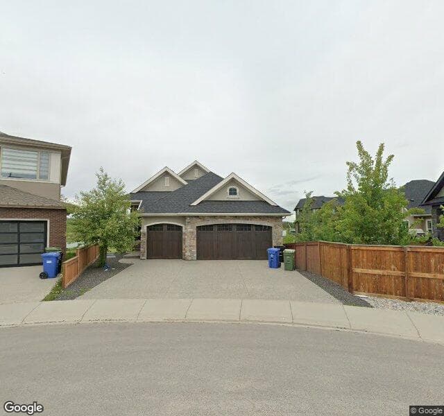 Street view of 119 Cranbrook Circle SE, Calgary