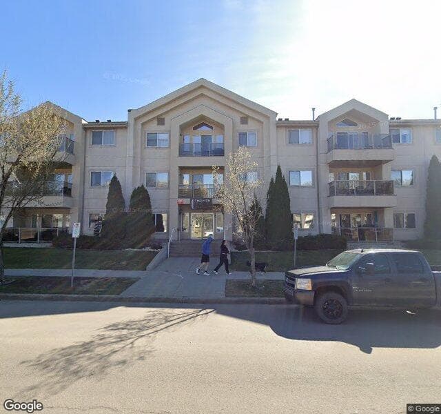 Street view of 320-6623 172 Street NW, Edmonton