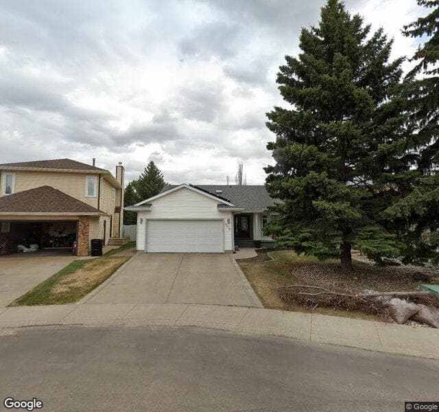 Street view of 8019 188 Street NW, Edmonton