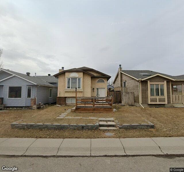 Street view of 92 Riverbirch Road SE, Calgary