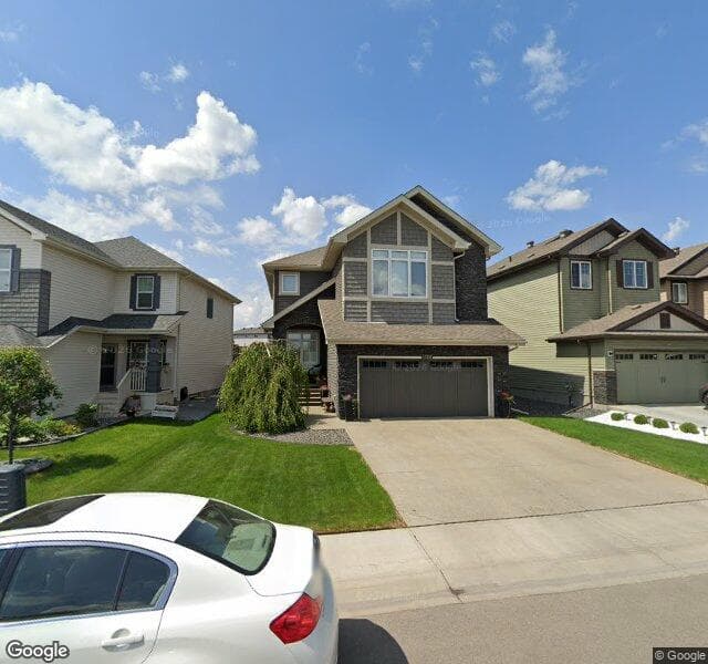 Street view of 17116 43 Street NW, Edmonton