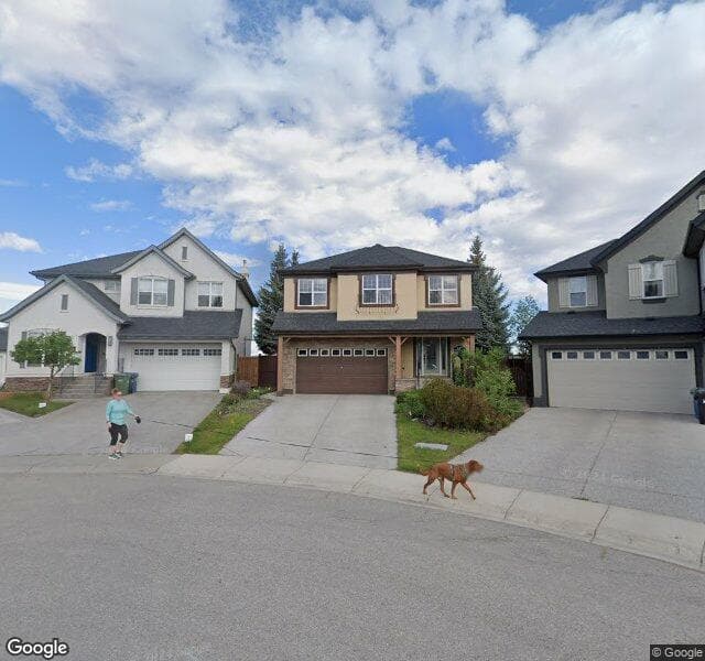 Street view of 149 Cranleigh Bay SE, Calgary