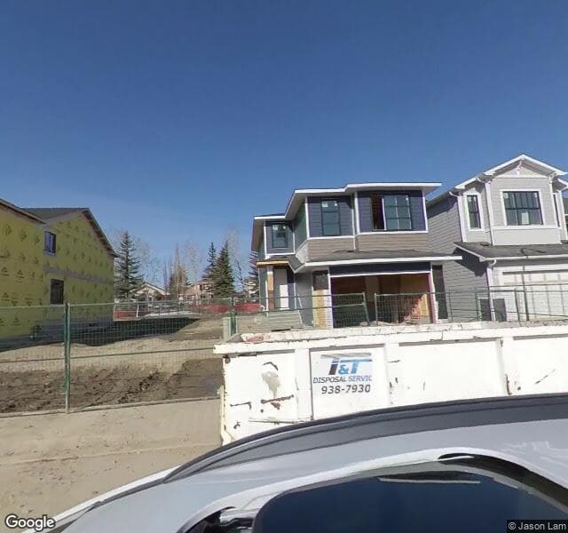 Street view of 77 Harvest Hills Way NE, Calgary