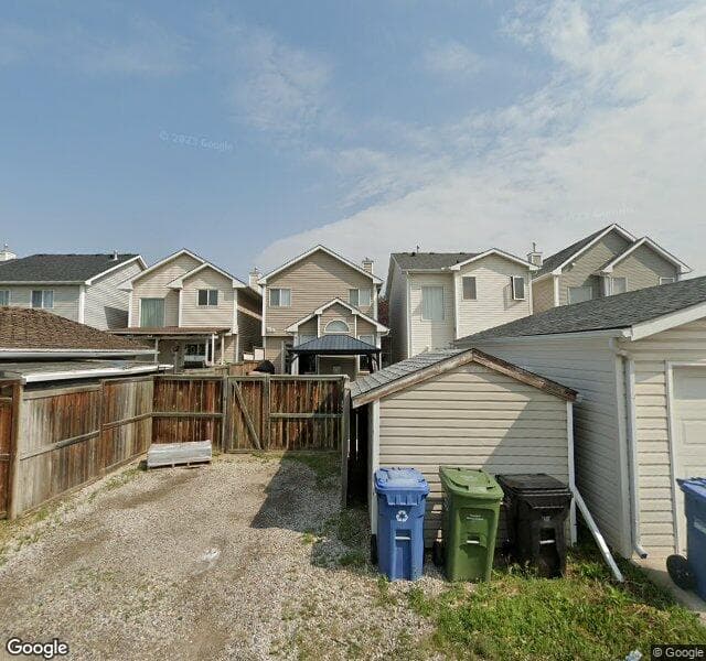Street view of 89 Prestwick Avenue SE, Calgary