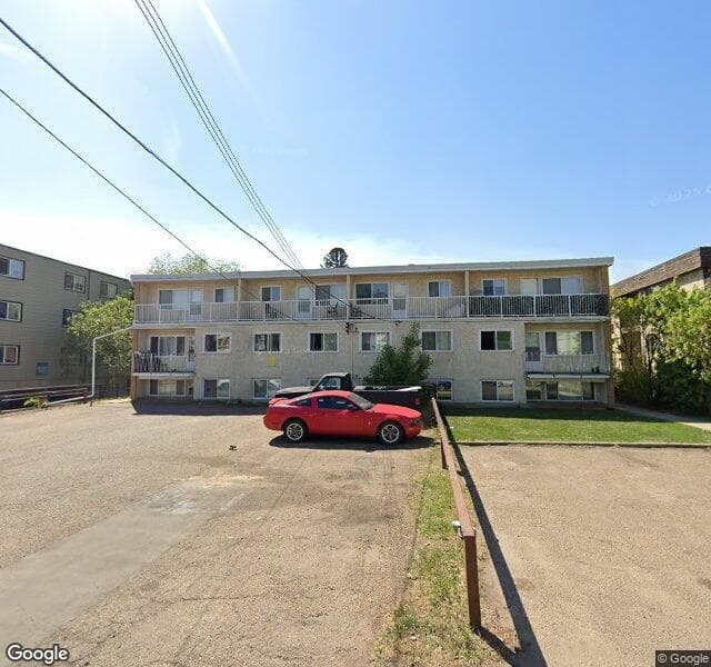Street view of 101-11831 106 Street NW, Edmonton