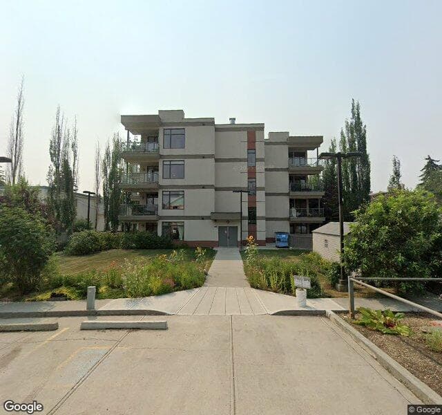 Street view of 102-11140 68 Avenue NW, Edmonton