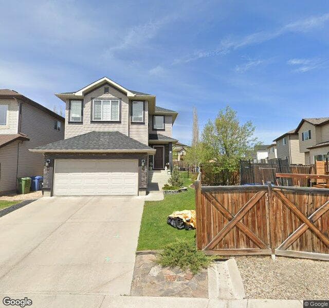 Street view of 8 Tuscany Ridge Crescent NW, Calgary