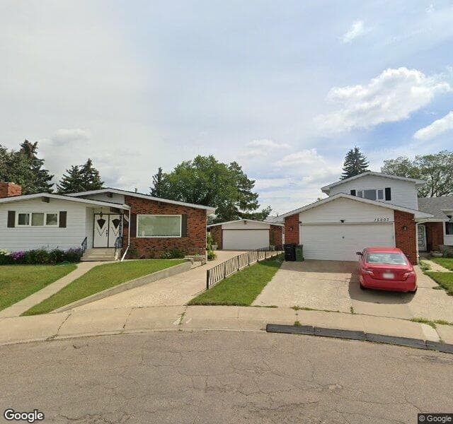 Street view of 15011 115 Street NW, Edmonton
