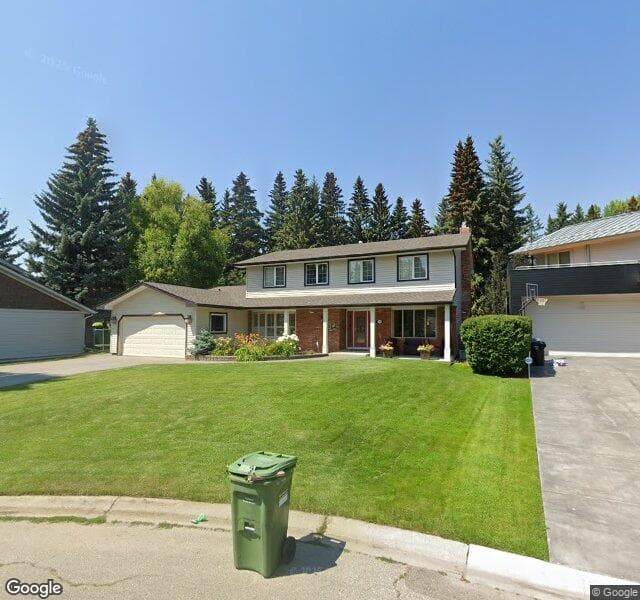 Street view of 3320 Lassiter Court SW, Calgary