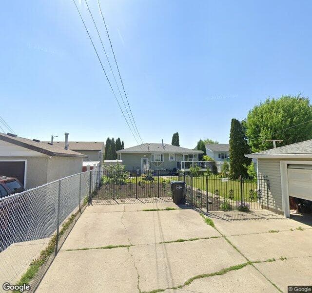 Street view of 13515 105 Street NW, Edmonton