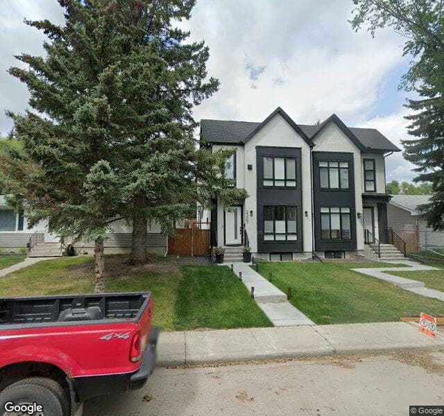 Street view of 3307 42 Street SW, Calgary