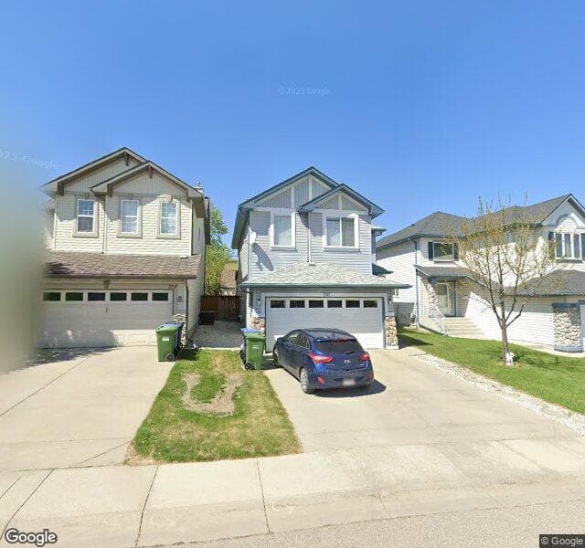 Street view of 257 Panamount Hill NW, Calgary