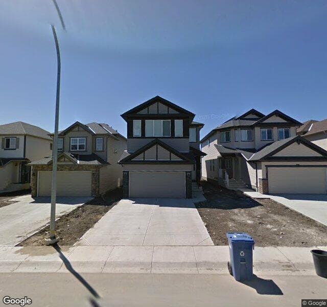 Street view of 197 Bridleridge View SW, Calgary