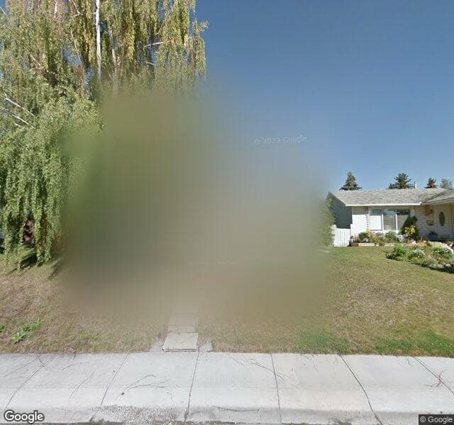 Street view of 123 Queen Anne Way SE, Calgary