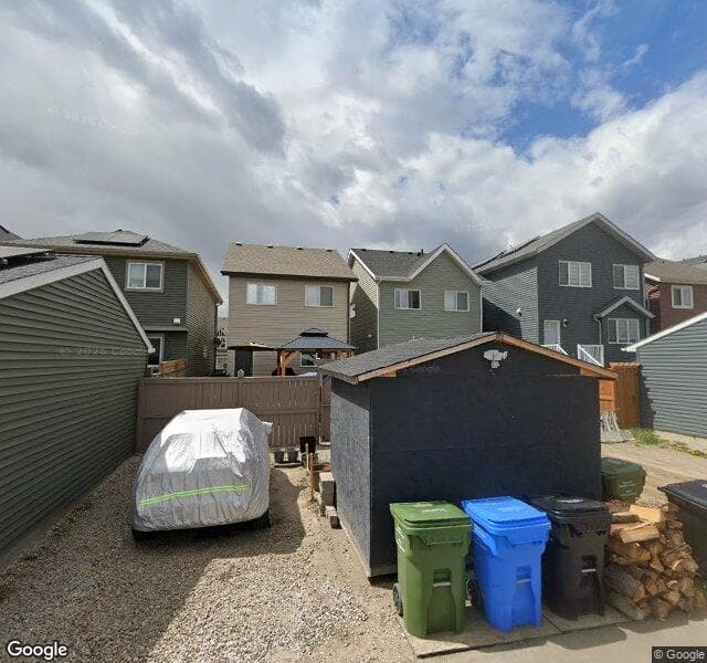 Street view of 66 Lavender Road SE, Calgary