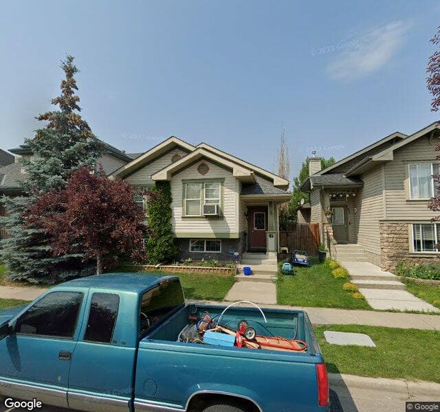 Street view of 51 Prestwick Heath SE, Calgary