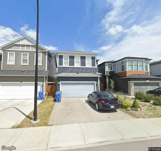Street view of 523 Belmont Heath SW, Calgary