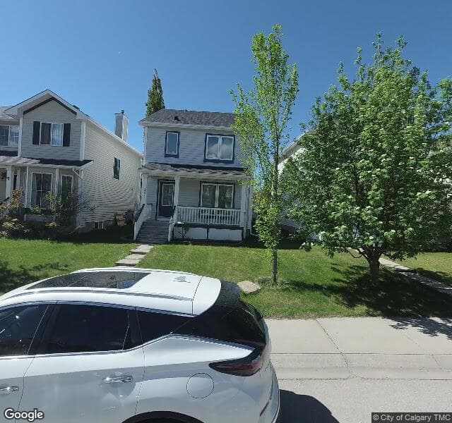 Street view of 141 Tuscany Drive NW, Calgary