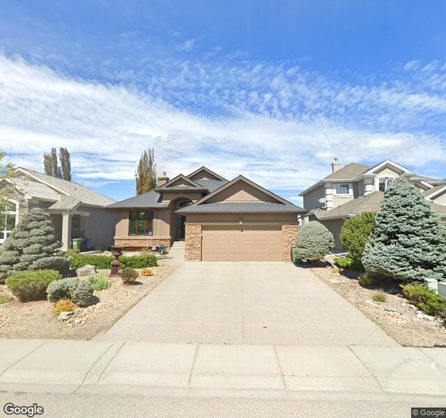 Street view of 53 Mount Alberta View SE, Calgary