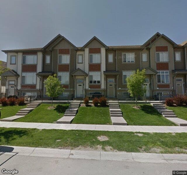 Street view of 674 Copperpond Boulevard SE, Calgary