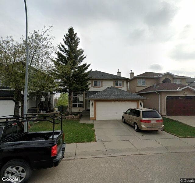 Street view of 356 Hidden Ranch Circle NW, Calgary