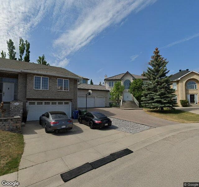 Street view of 208 Patina Green SW, Calgary