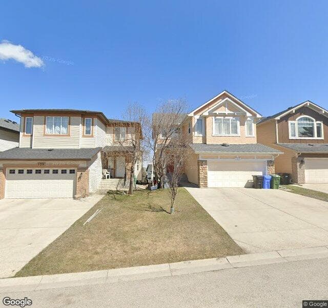 Street view of 137 Panamount Rise NW, Calgary