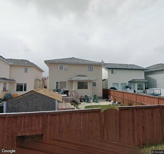Street view of 7253 California Boulevard NE, Calgary