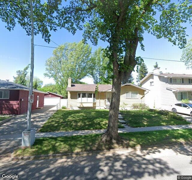 Street view of 7732 156 Street NW, Edmonton