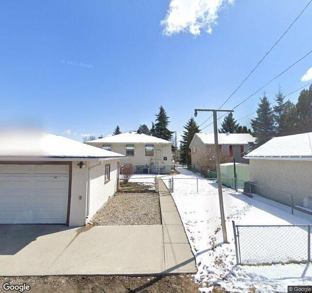 Street view of 1239 Richland Road NE, Calgary