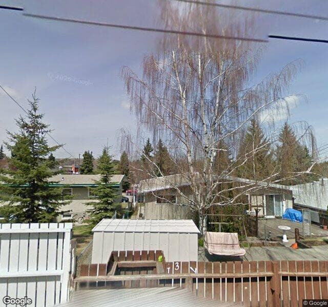 Street view of 1337 Rosehill Drive NW, Calgary