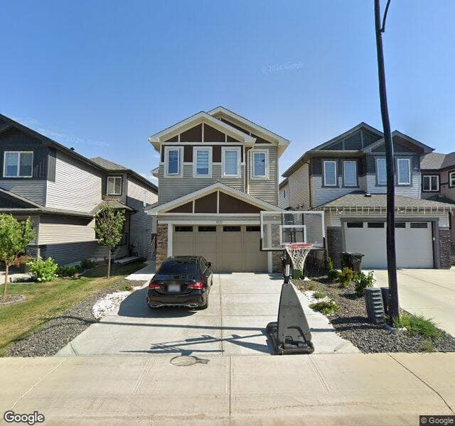 Street view of 1619 Erker Way NW, Edmonton