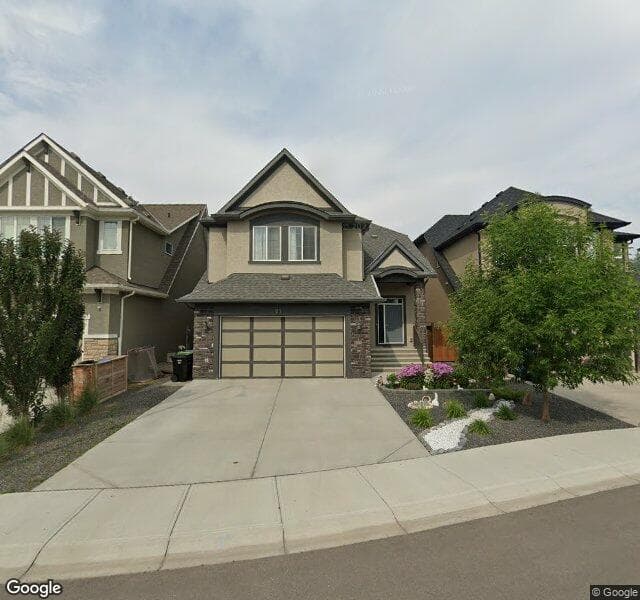 Street view of 81 Masters Way SE, Calgary