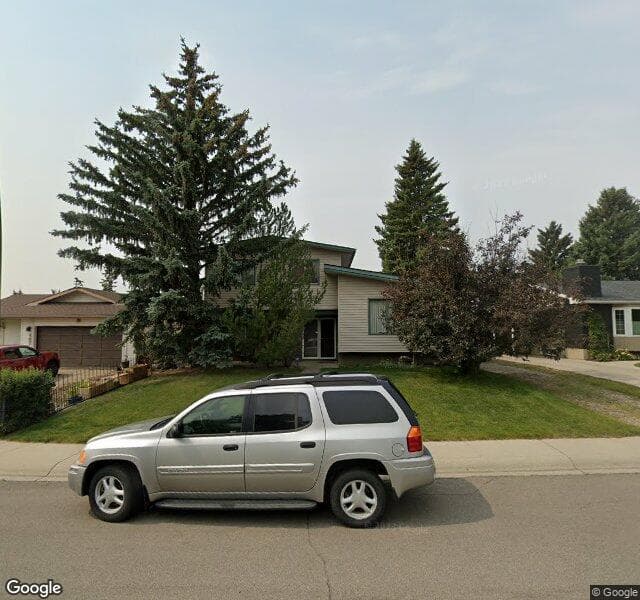 Street view of 411 Silverthorn Way NW, Calgary