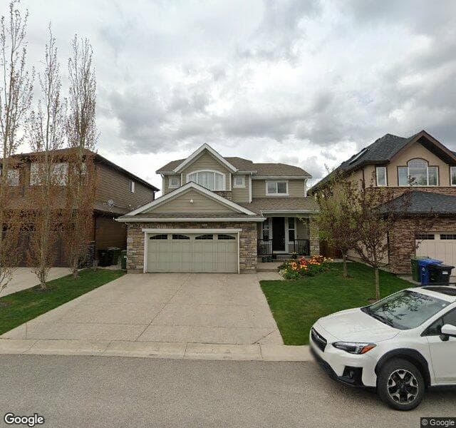 Street view of 25 Rockford Terrace NW, Calgary