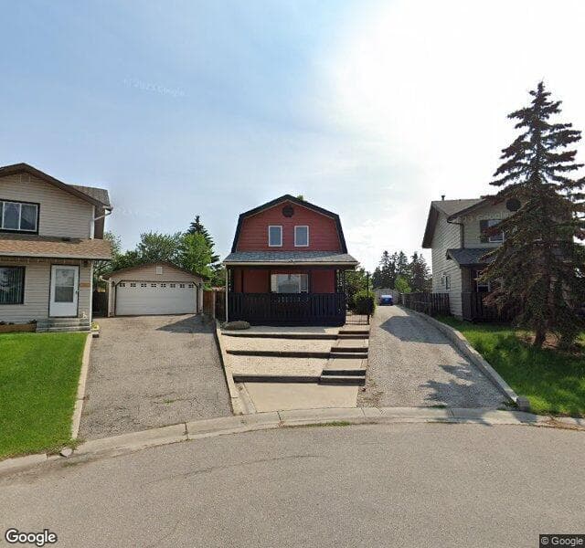 Street view of 123 Doverglen Place SE, Calgary