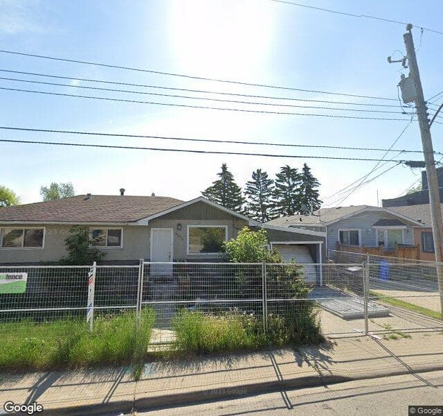 Street view of 3810 Centre A Street NE, Calgary