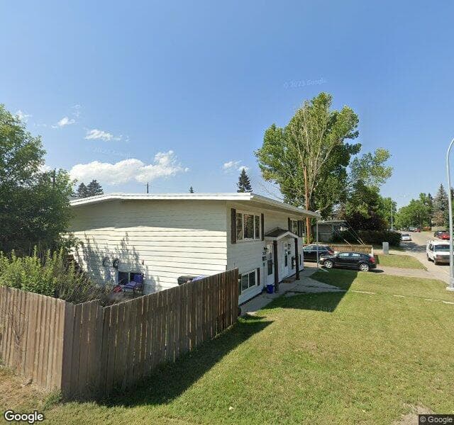 Street view of 3821 43 Street SW, Calgary