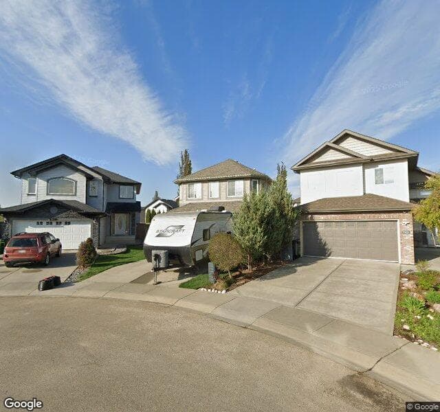 Street view of 7419 Singer Landing NW, Edmonton