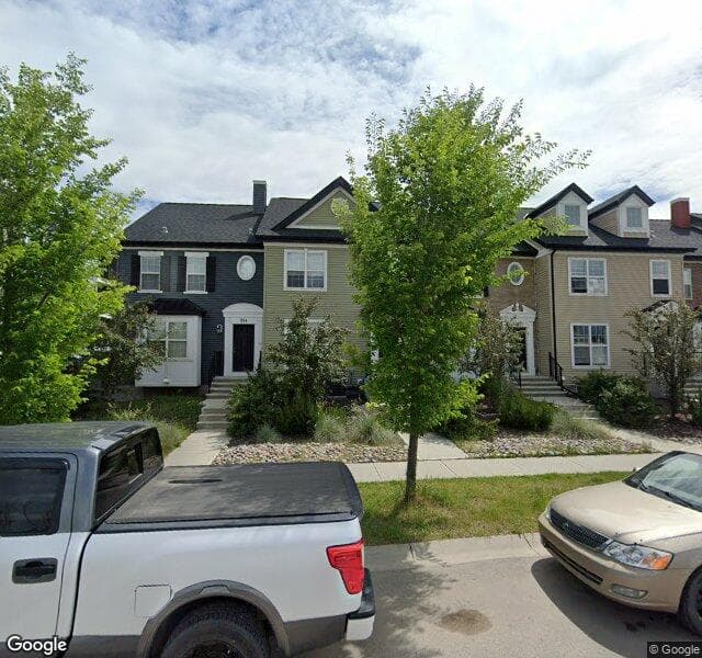 Street view of 258 Legacy Village Way SE, Calgary
