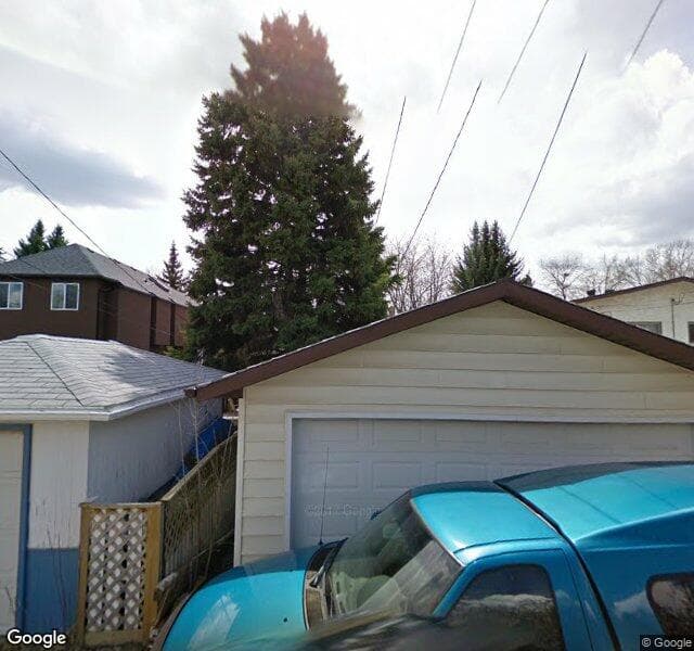 Street view of 222 18 Avenue NW, Calgary