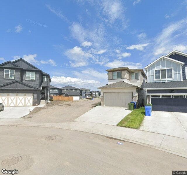 Street view of 40 Creekstone Landing SW, Calgary