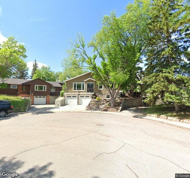 Street view of 2627 Charlebois Drive NW, Calgary