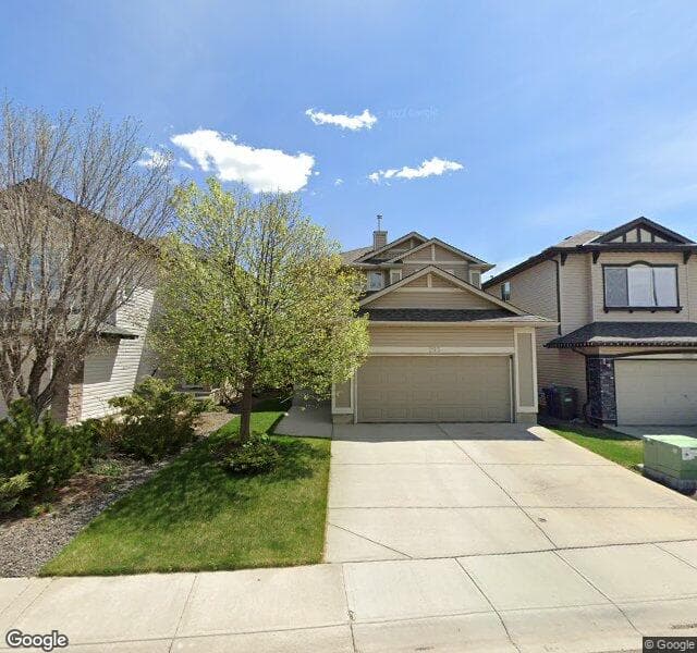 Street view of 293 Tuscany Reserve Rise NW, Calgary