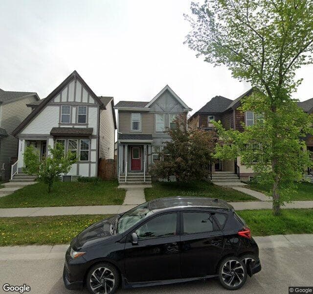 Street view of 1233 New Brighton Drive SE, Calgary