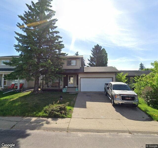 Street view of 14223 25 Street NW, Edmonton